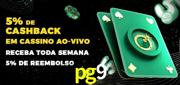 Promoções do cassino ao Vivo pg9